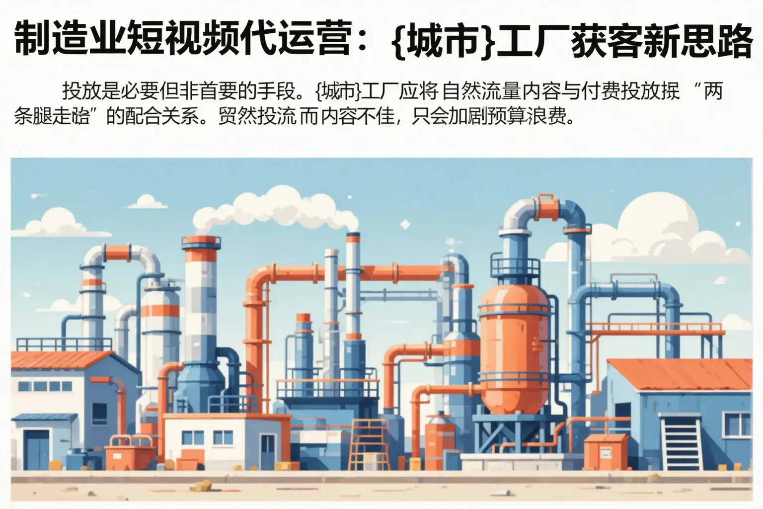 制造业短视频代运营：宁远工厂获客新思路